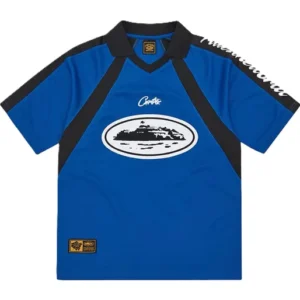 Corteiz Alcatraz Football Jersey Blue