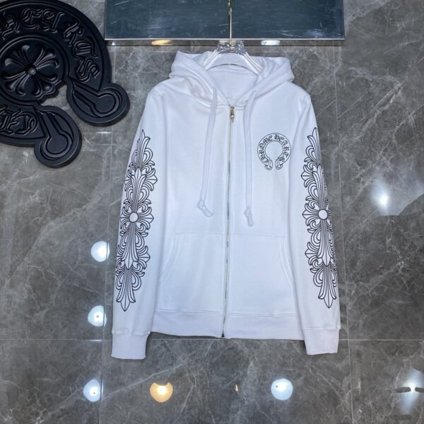 Autumn and Winter 21SS Correct Edition Reel Logo Simple Classic Cardigan Hooded Sweater Series for Men and Women