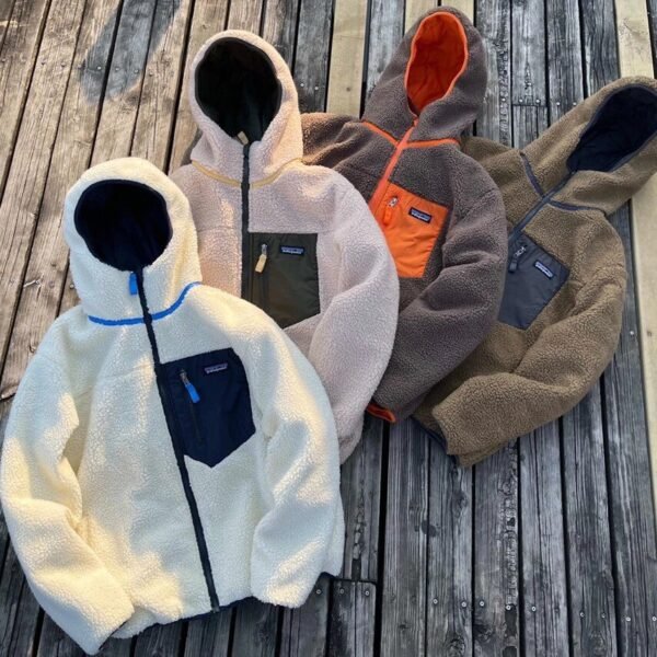 double-faced retro x cotton-padded jacket