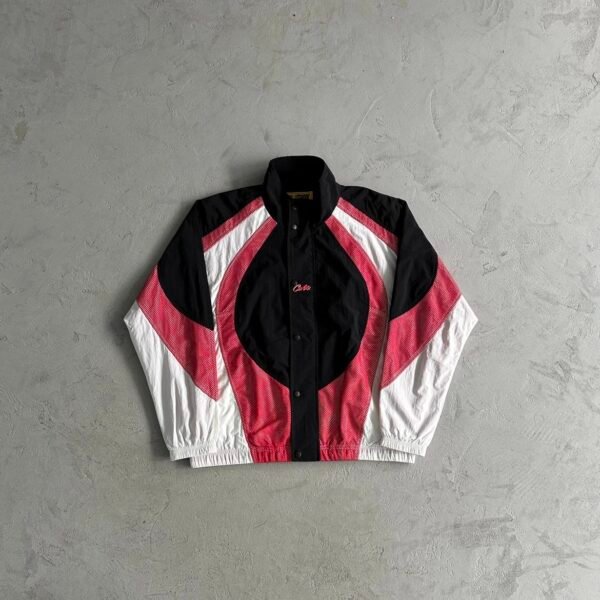 Racing Suit Coat-Black and Red